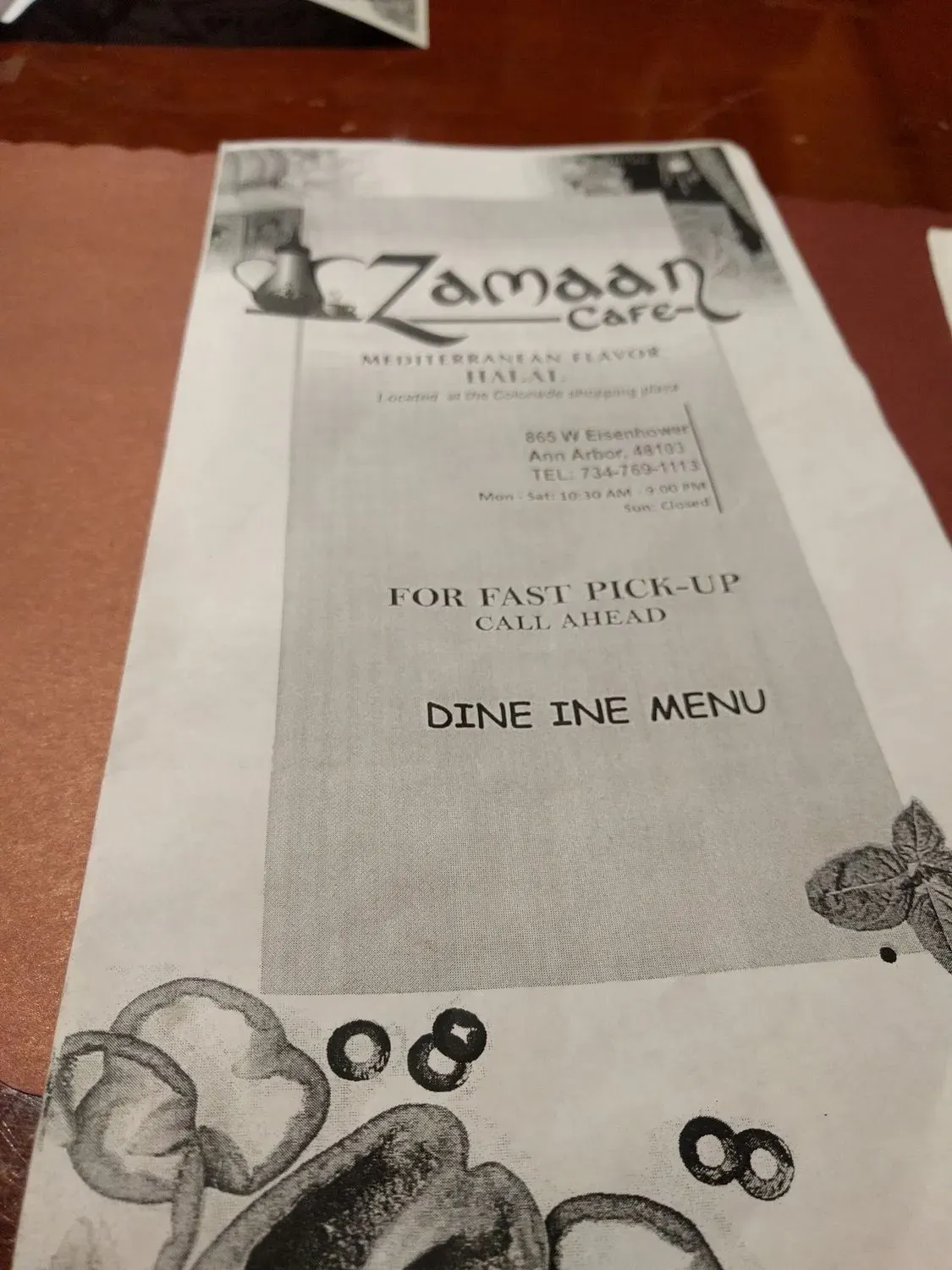 Menu 4