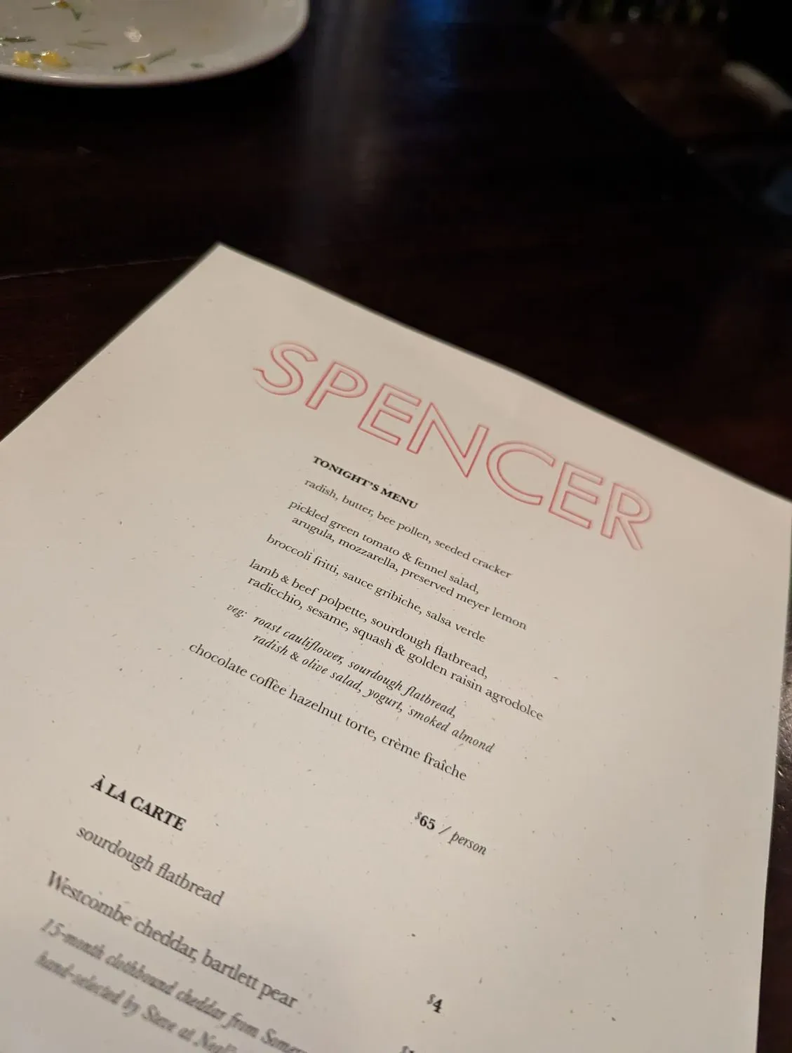 Menu 4