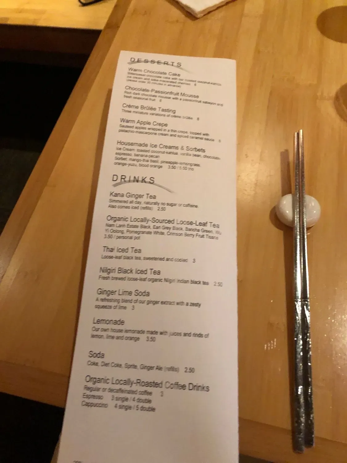 Menu 6