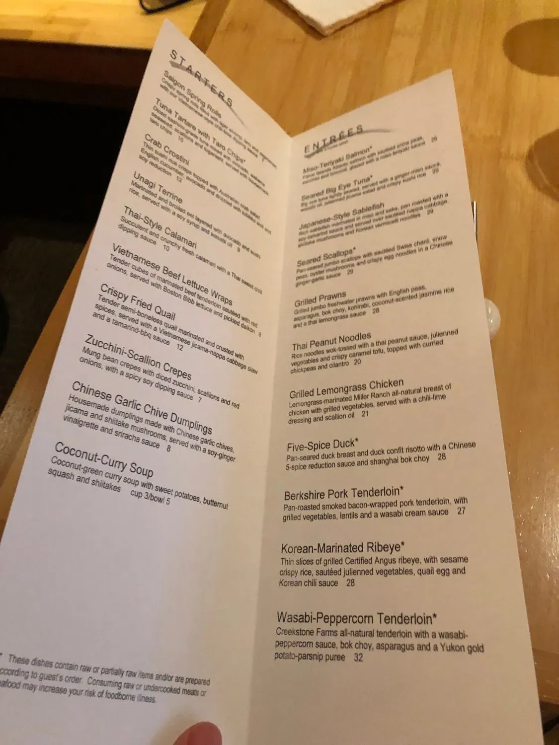 Menu 4