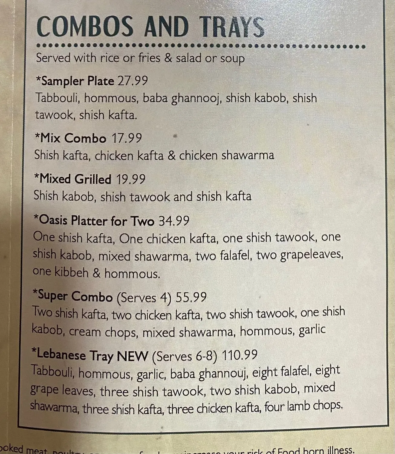 Menu 4