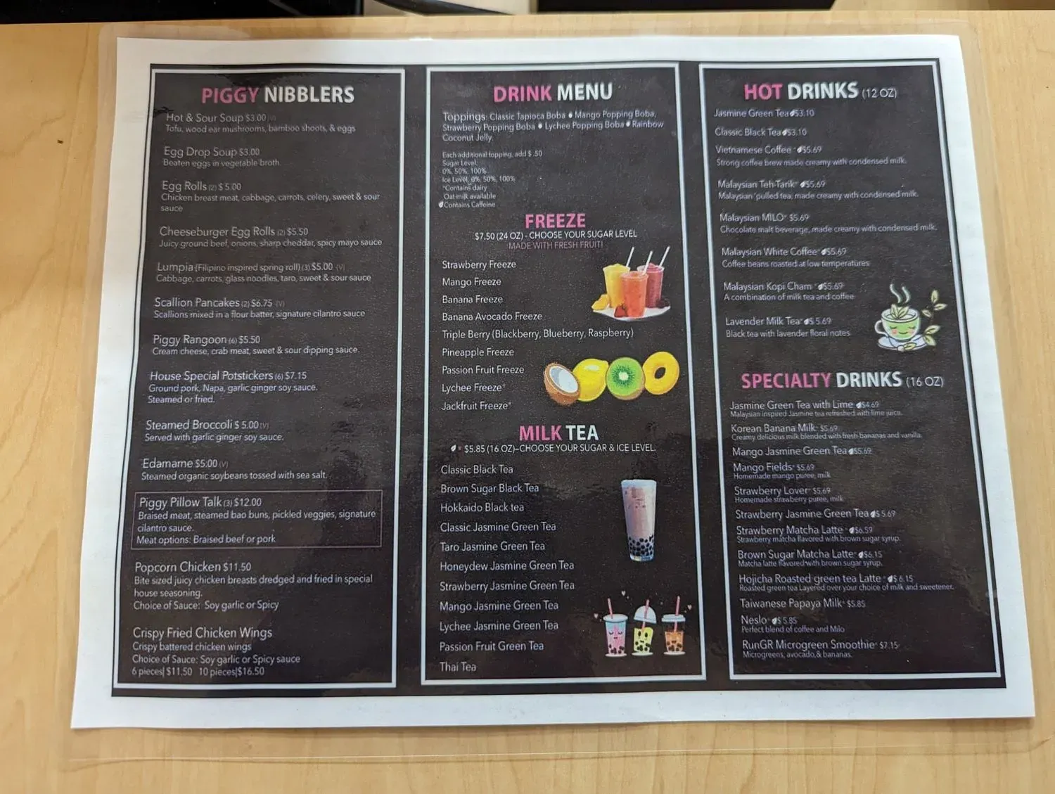 Menu 3