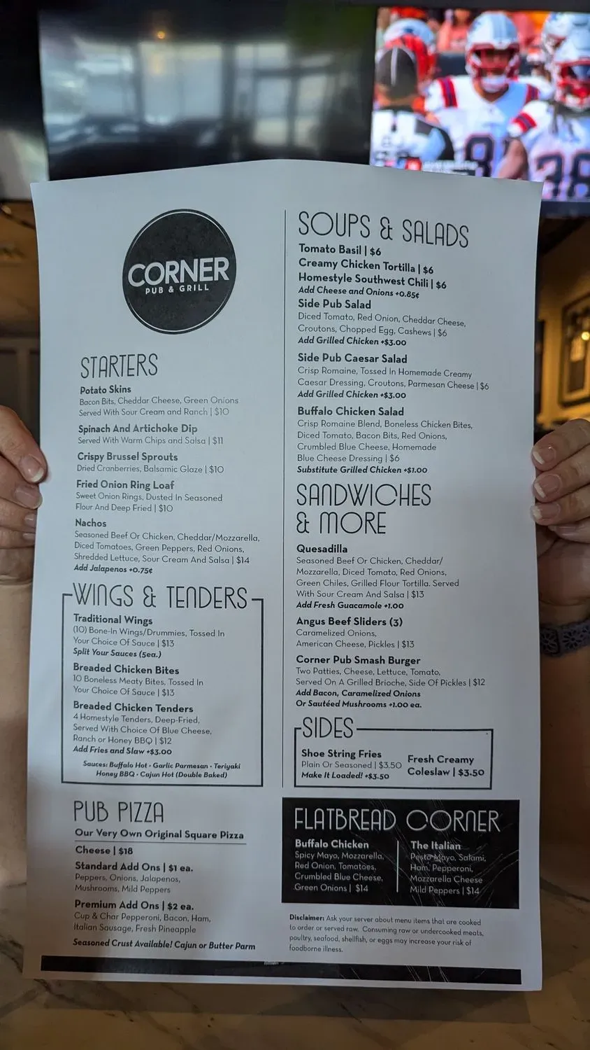 Menu 3