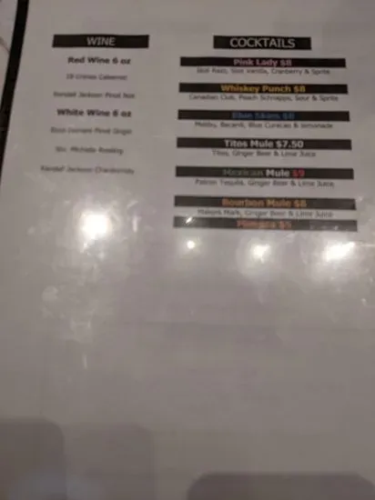 Menu 4