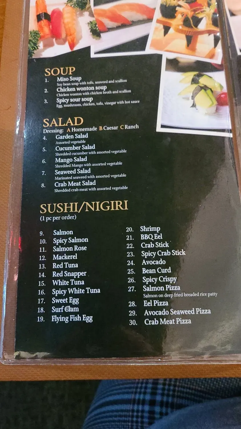 Menu 3