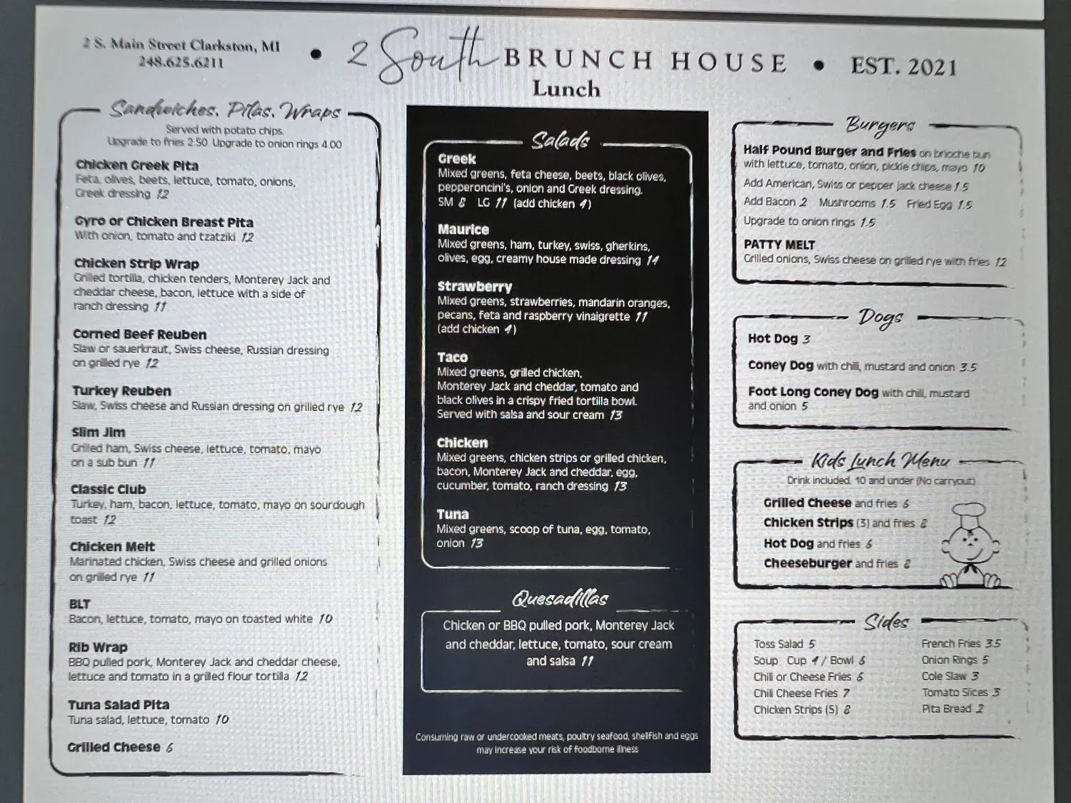 Menu 4