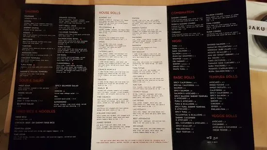 Menu 6