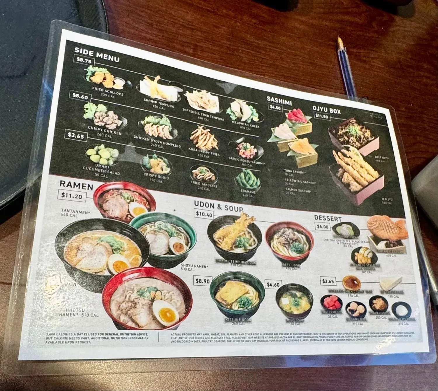 Menu 6