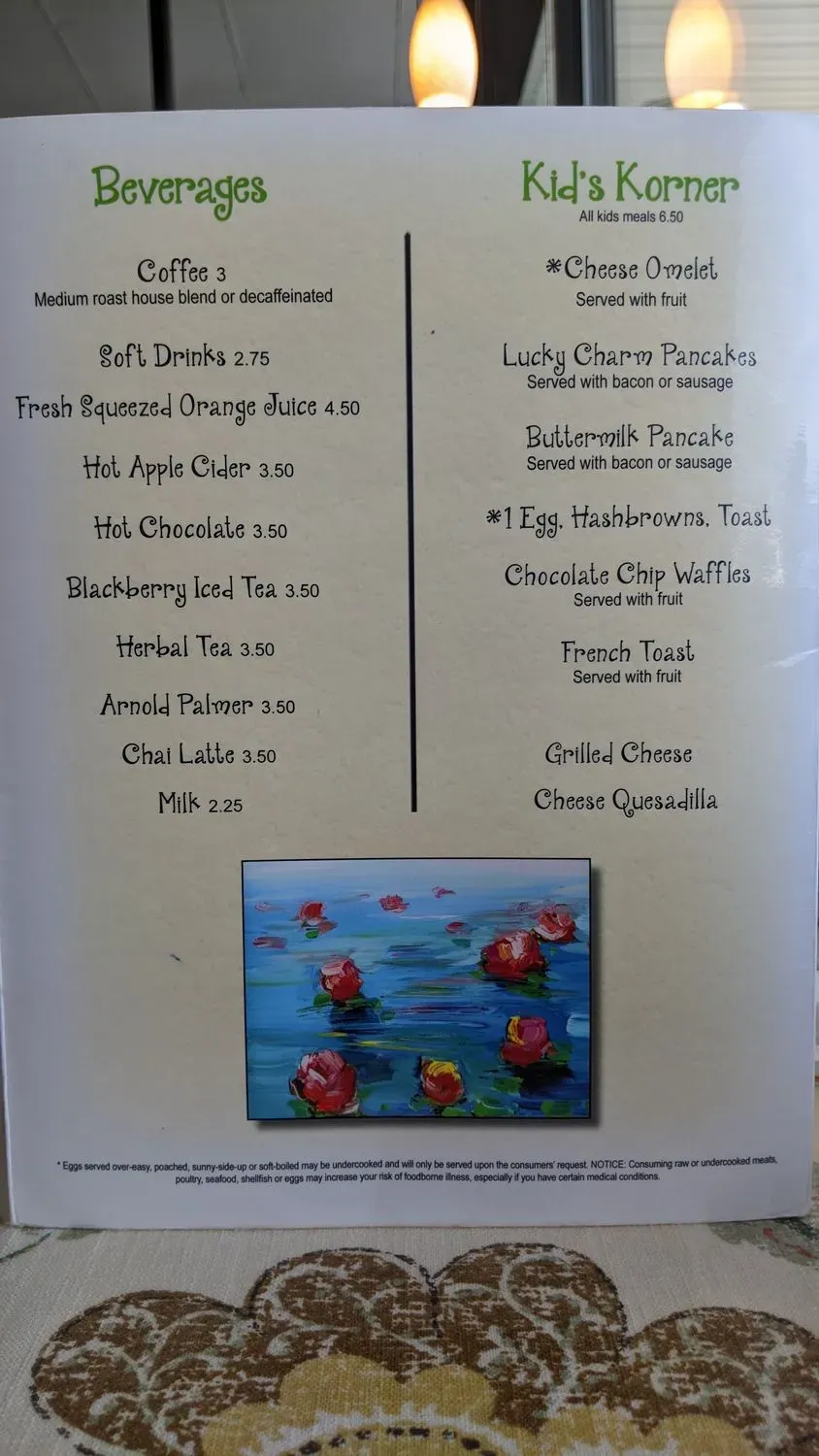 Menu 6