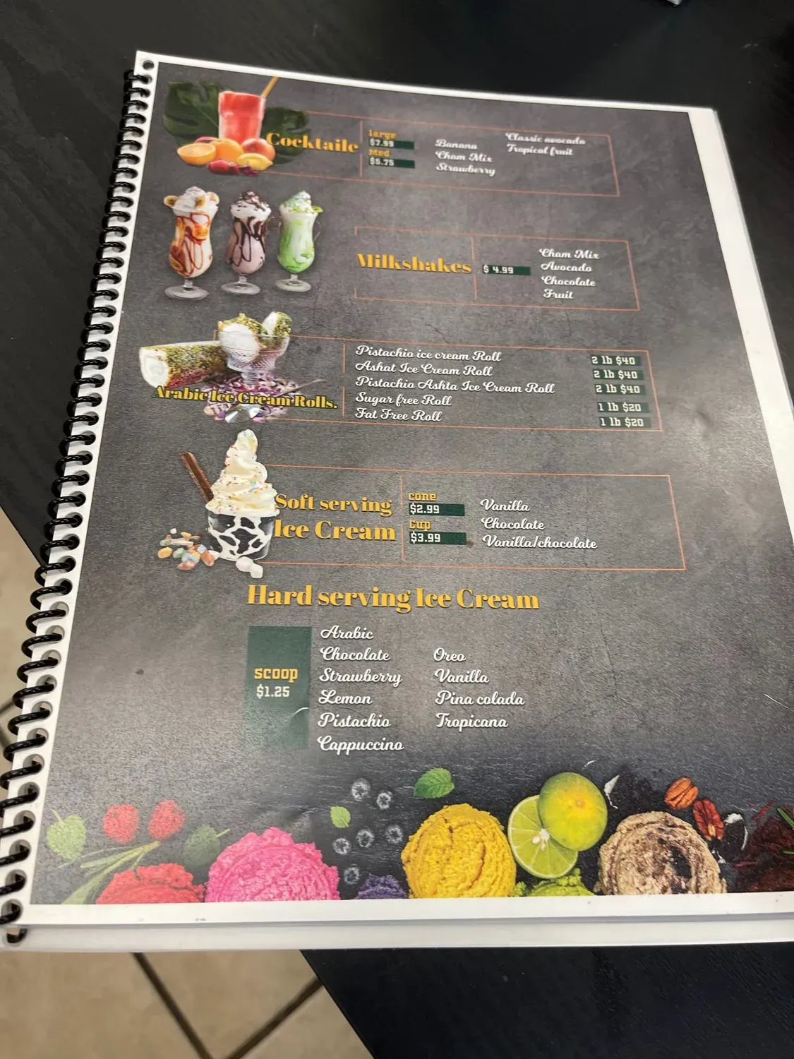 Menu 6