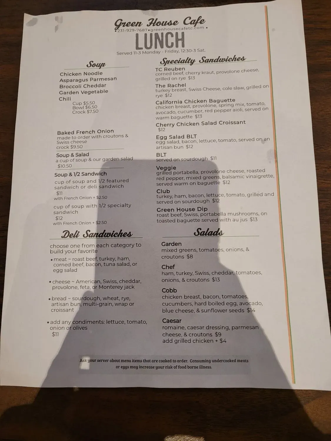 Menu 6