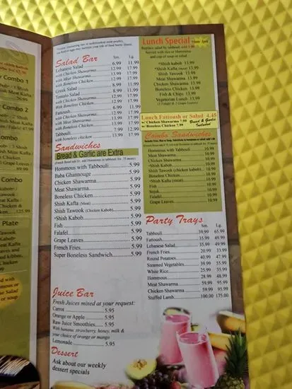 Menu 3