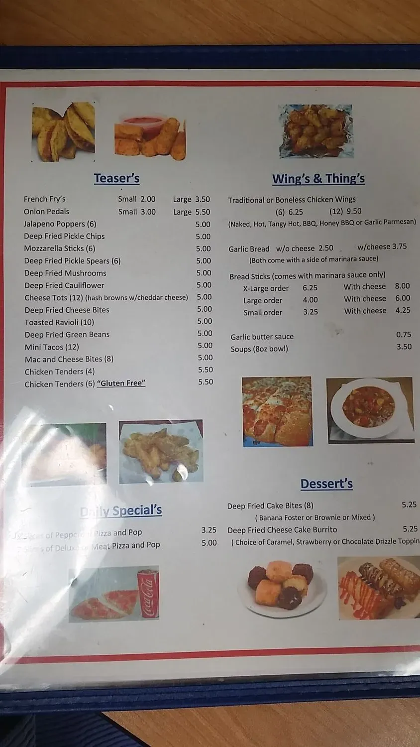 Menu 4