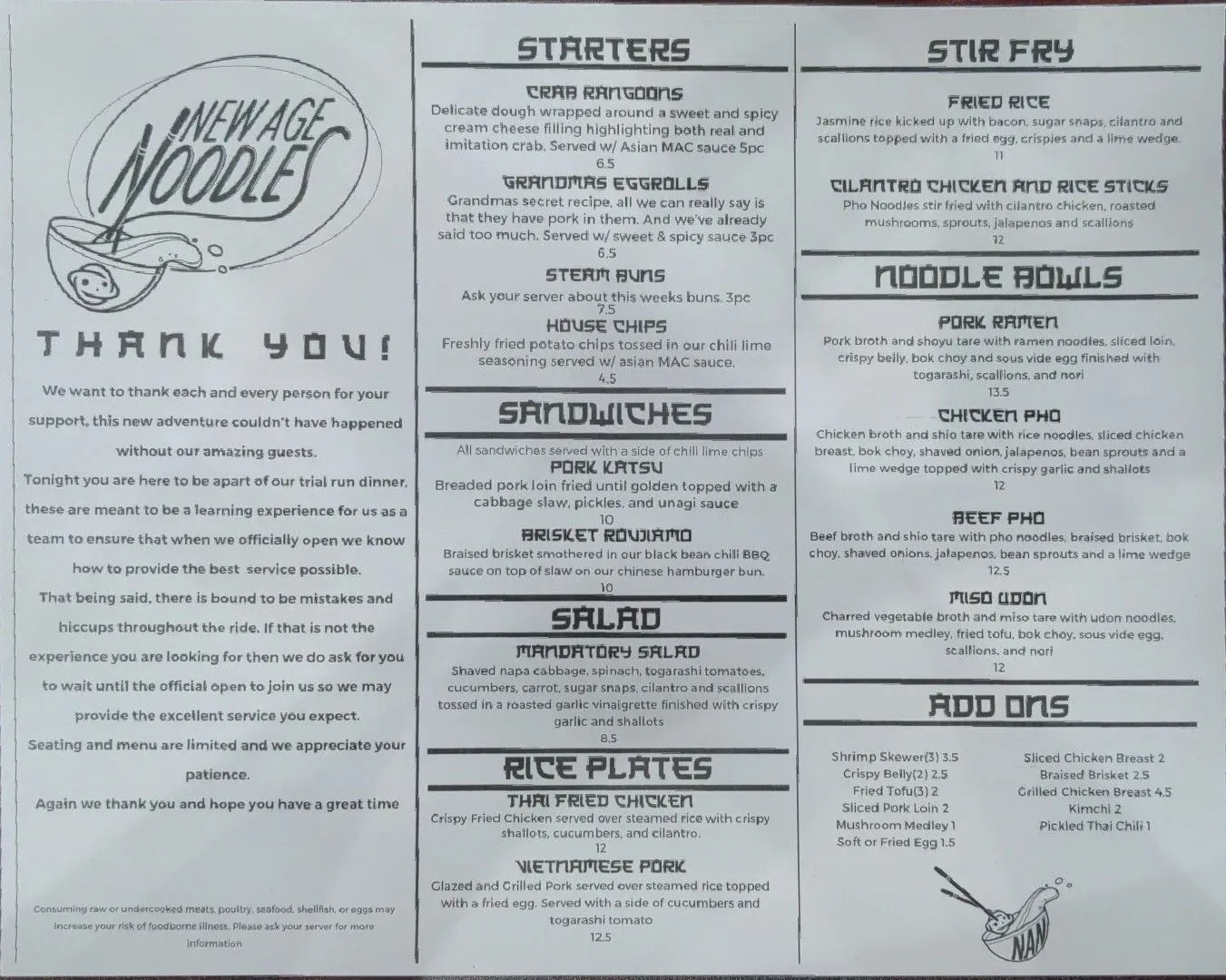 Menu 6