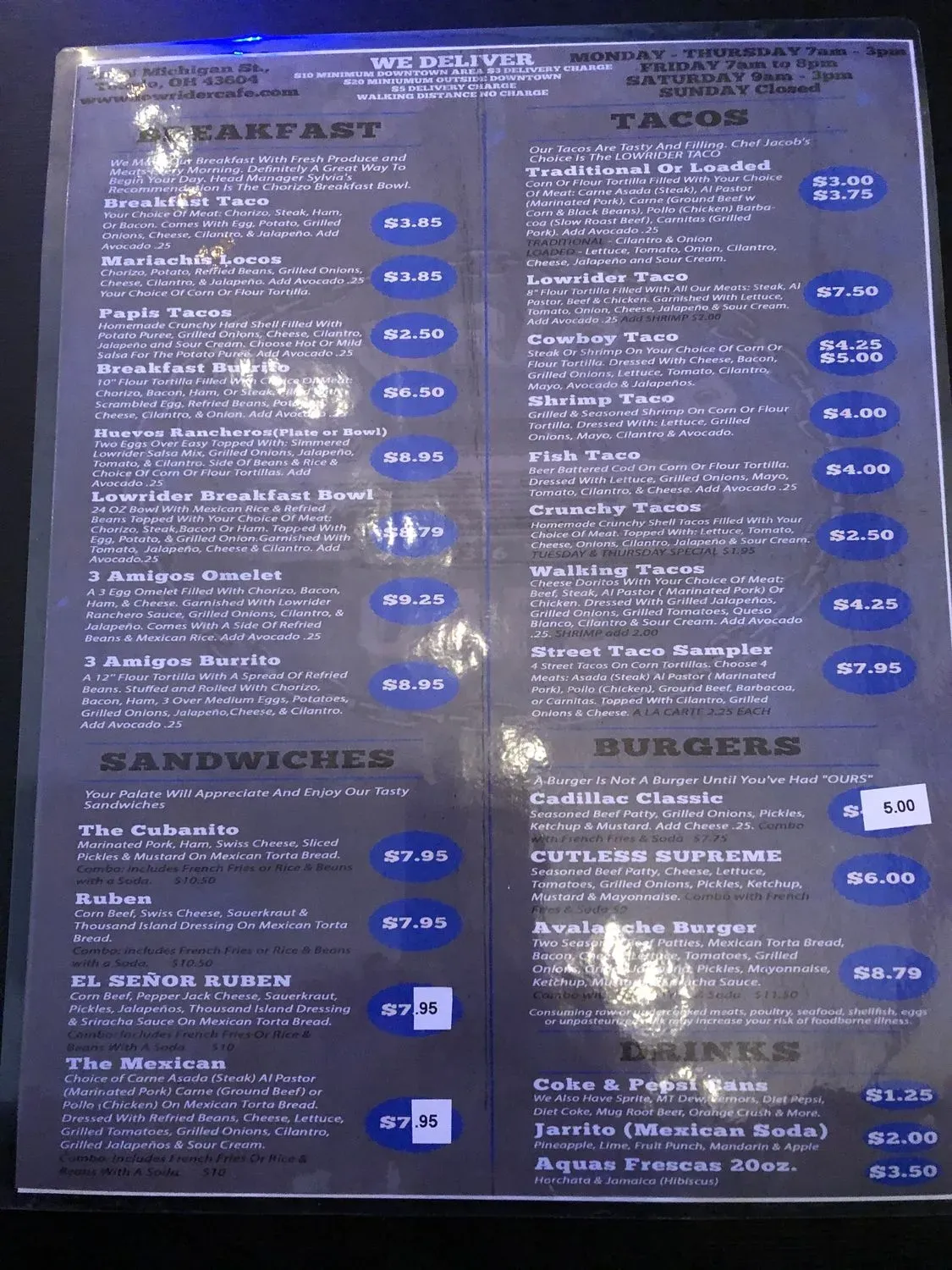 Menu 3