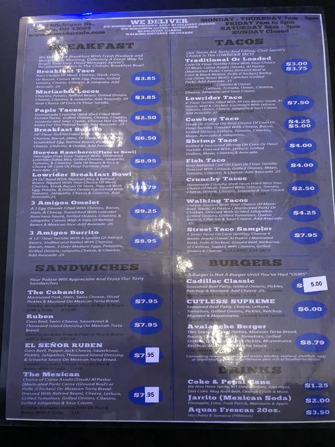 Menu 3