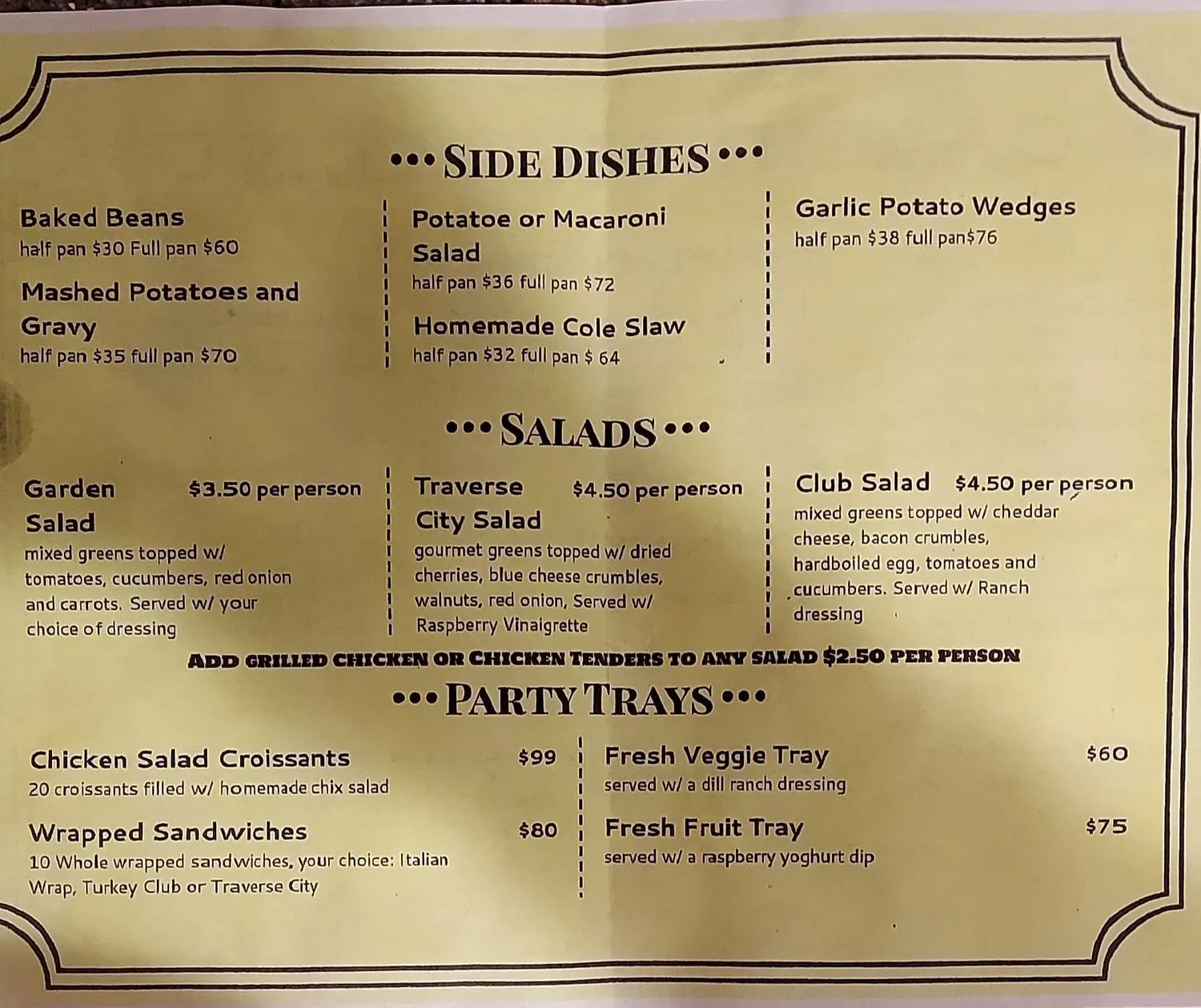 Menu 3