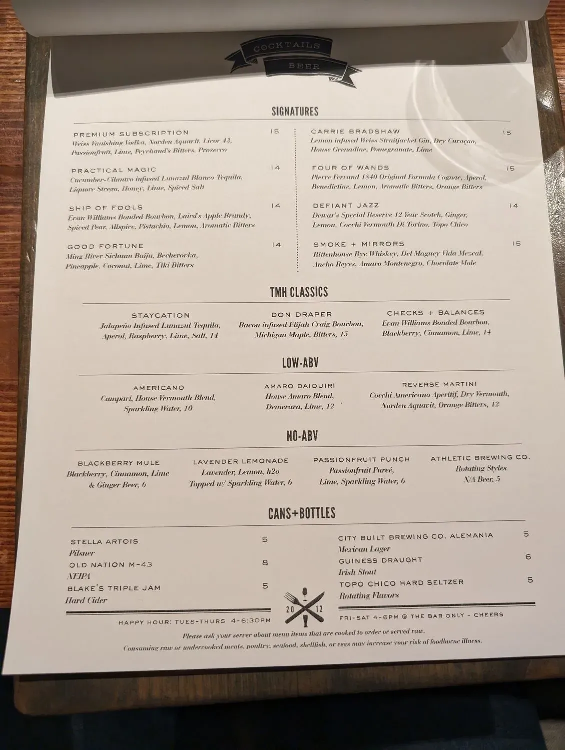 Menu 4