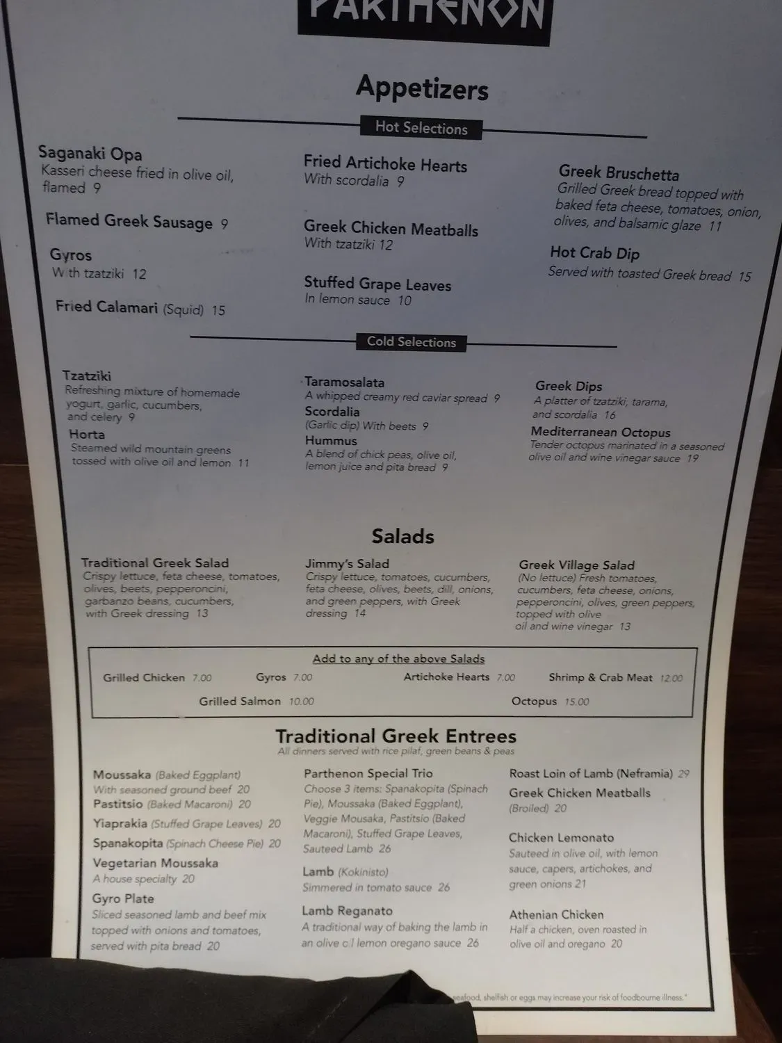 Menu 3