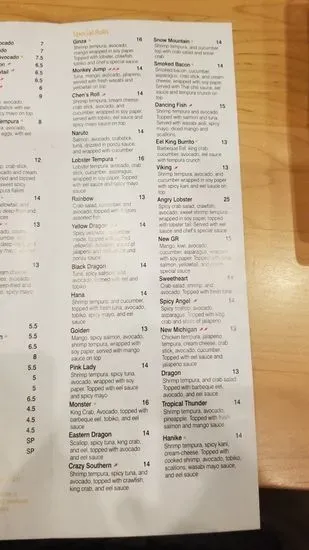 Menu 6