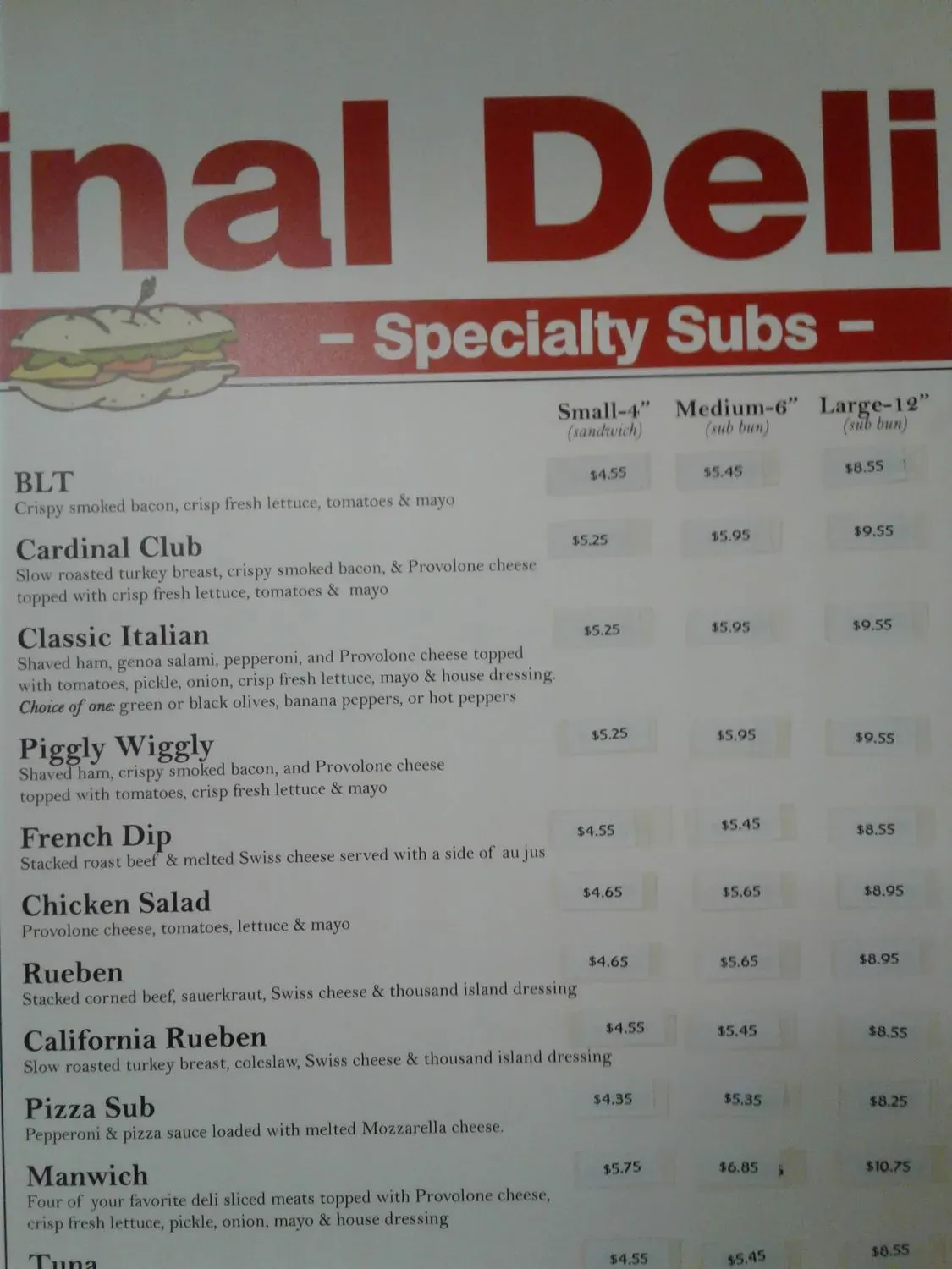 Menu 3