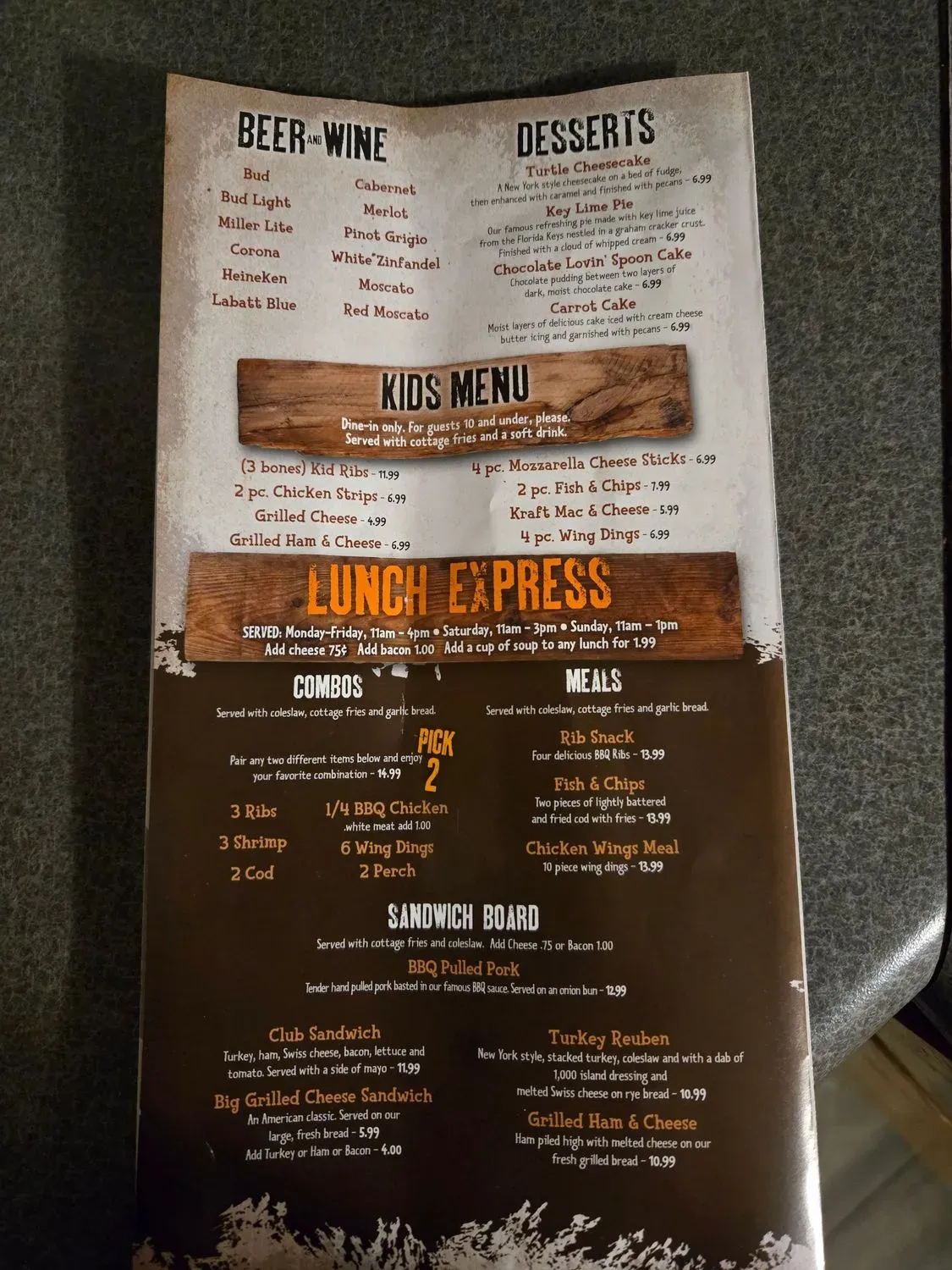 Menu 4