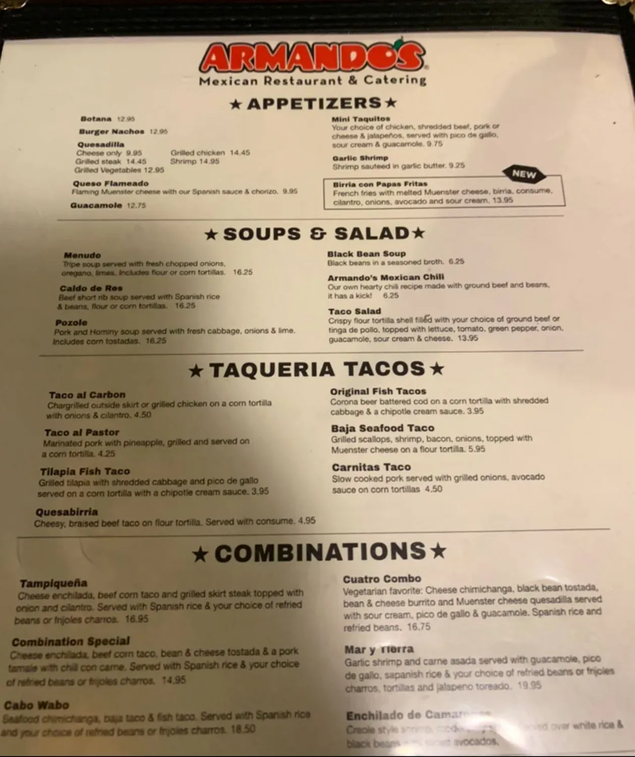 Menu 6