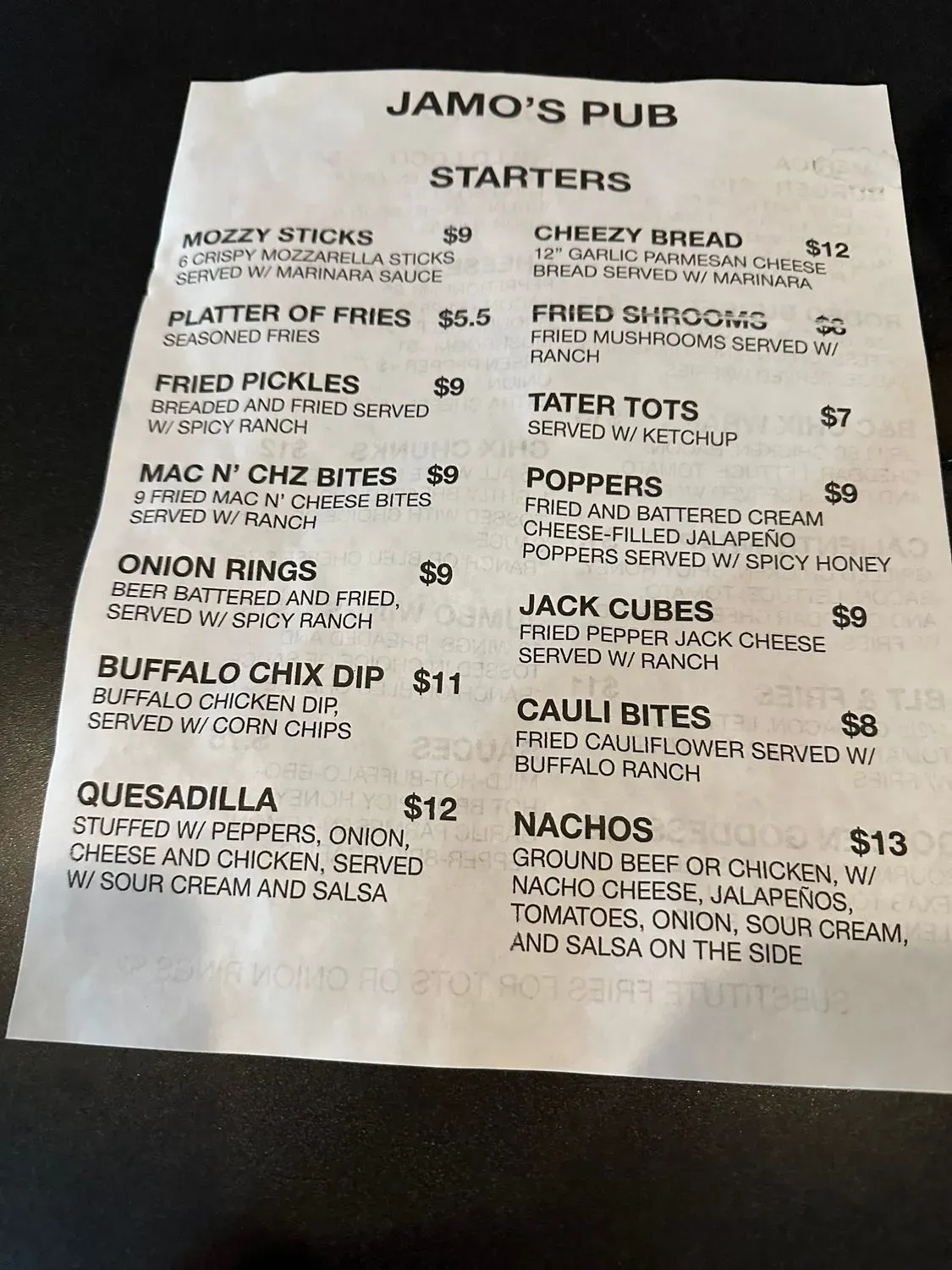 Menu 3