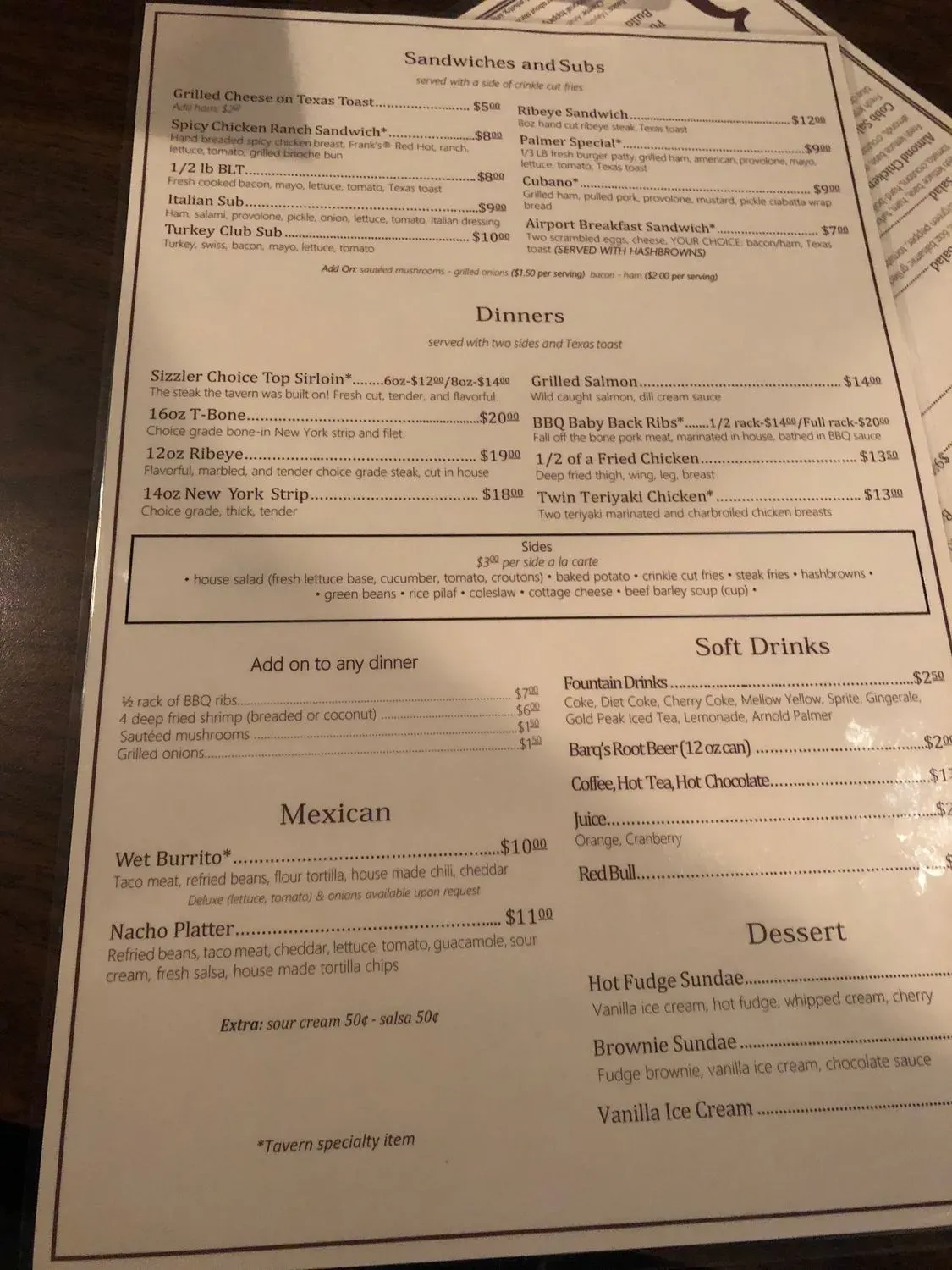 Menu 6