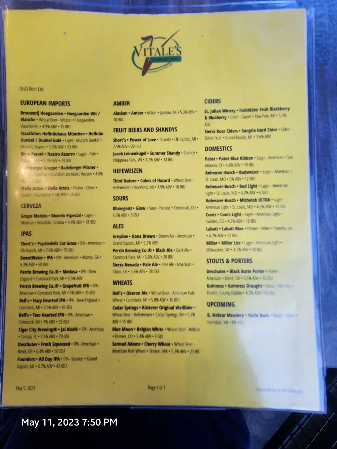 Menu 4