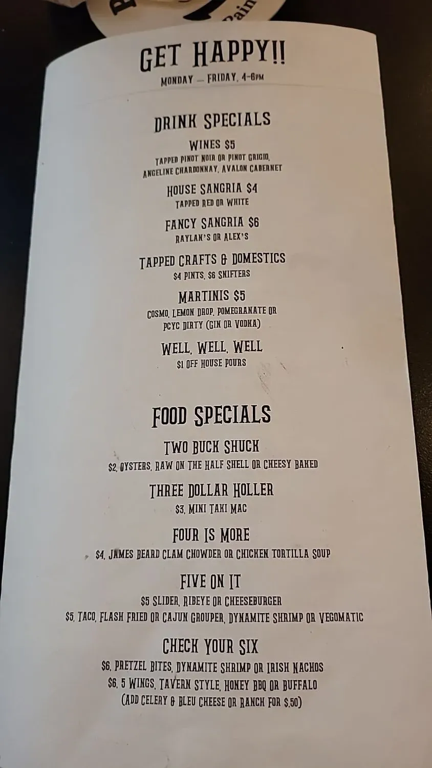 Menu 3