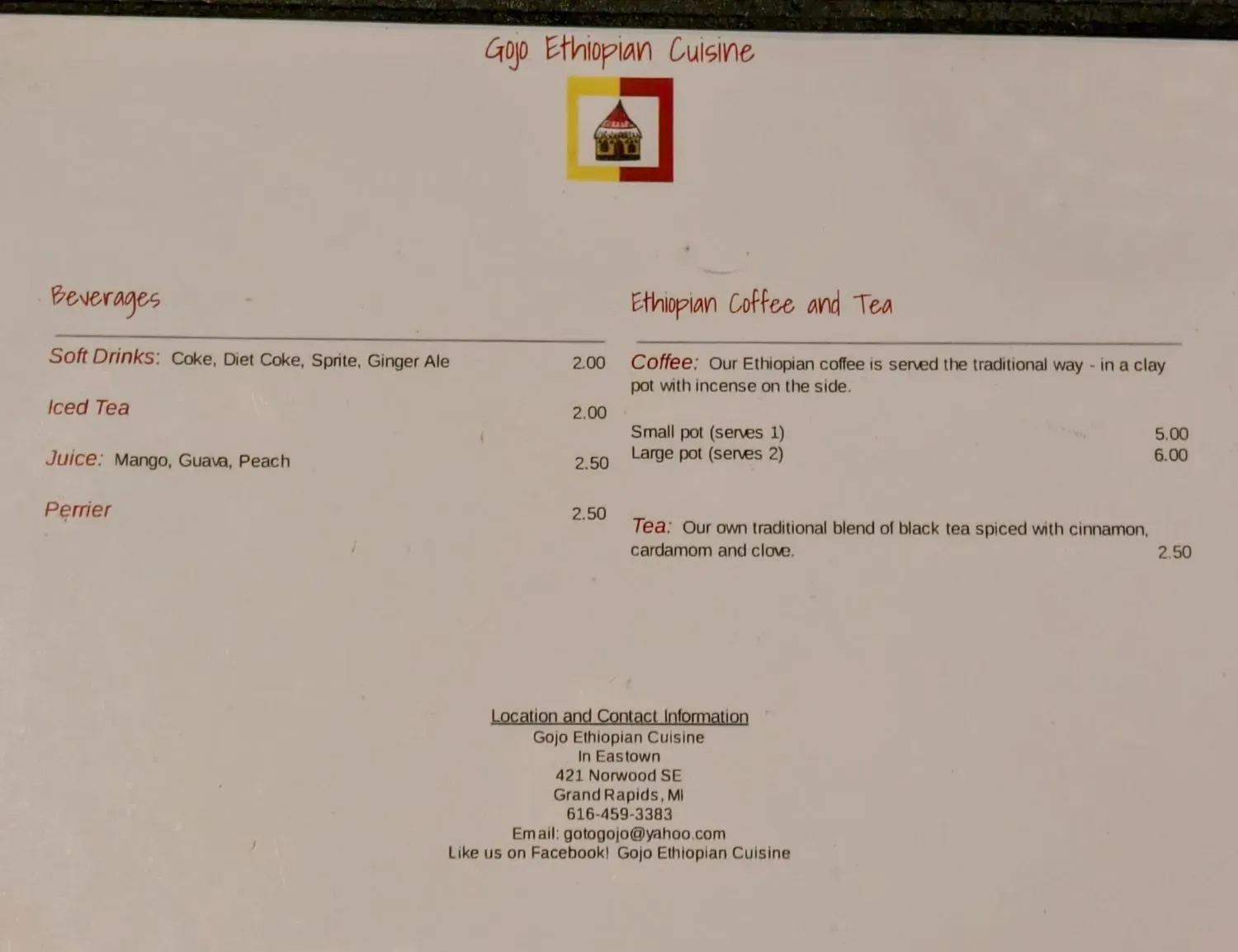 Menu 3