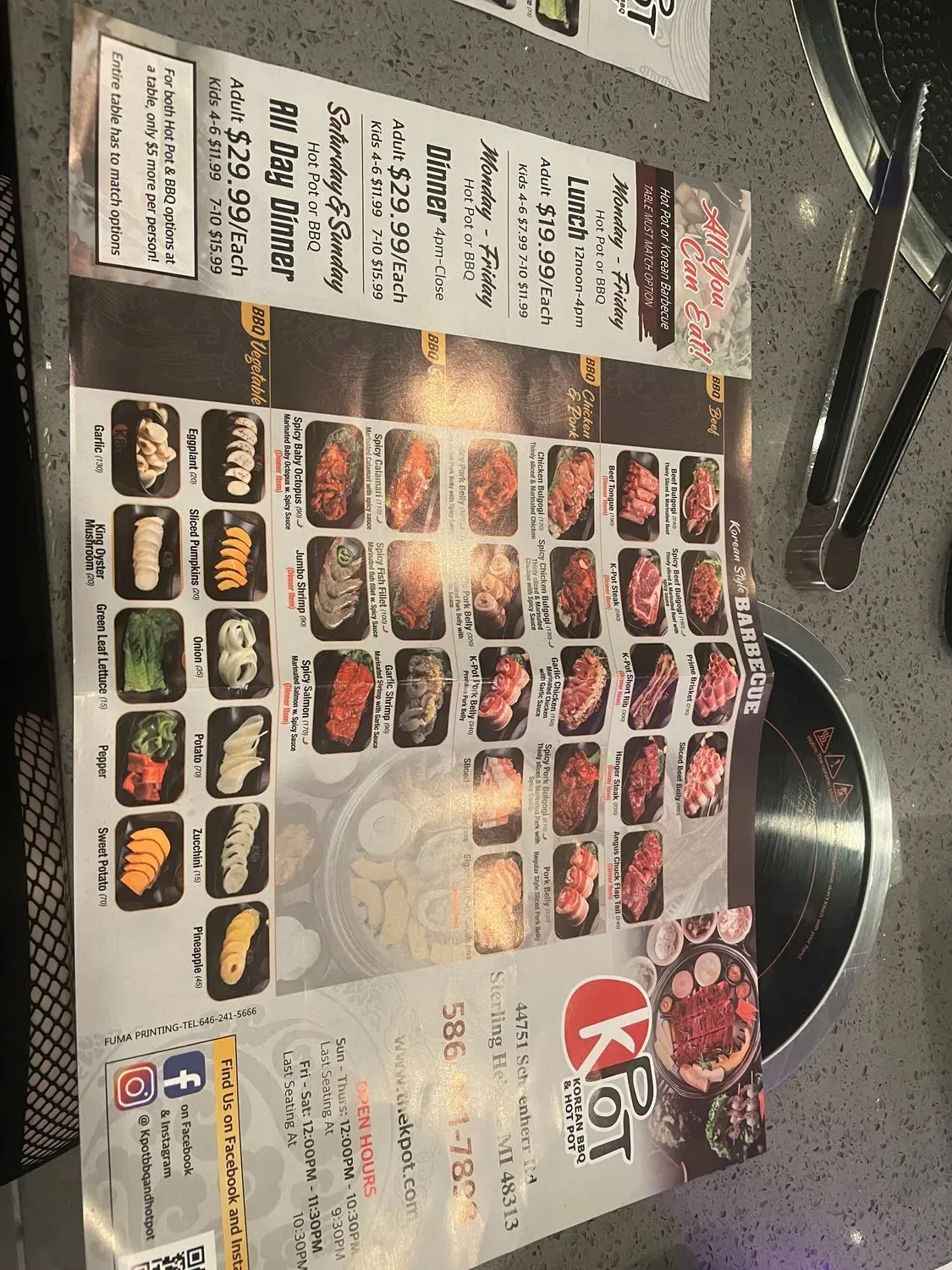 Menu 6