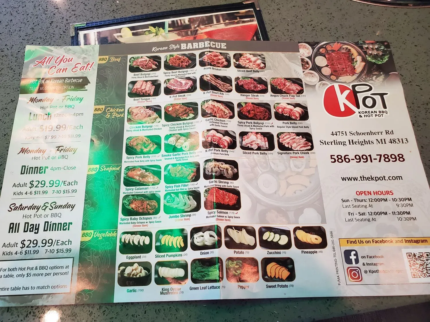 Menu 4