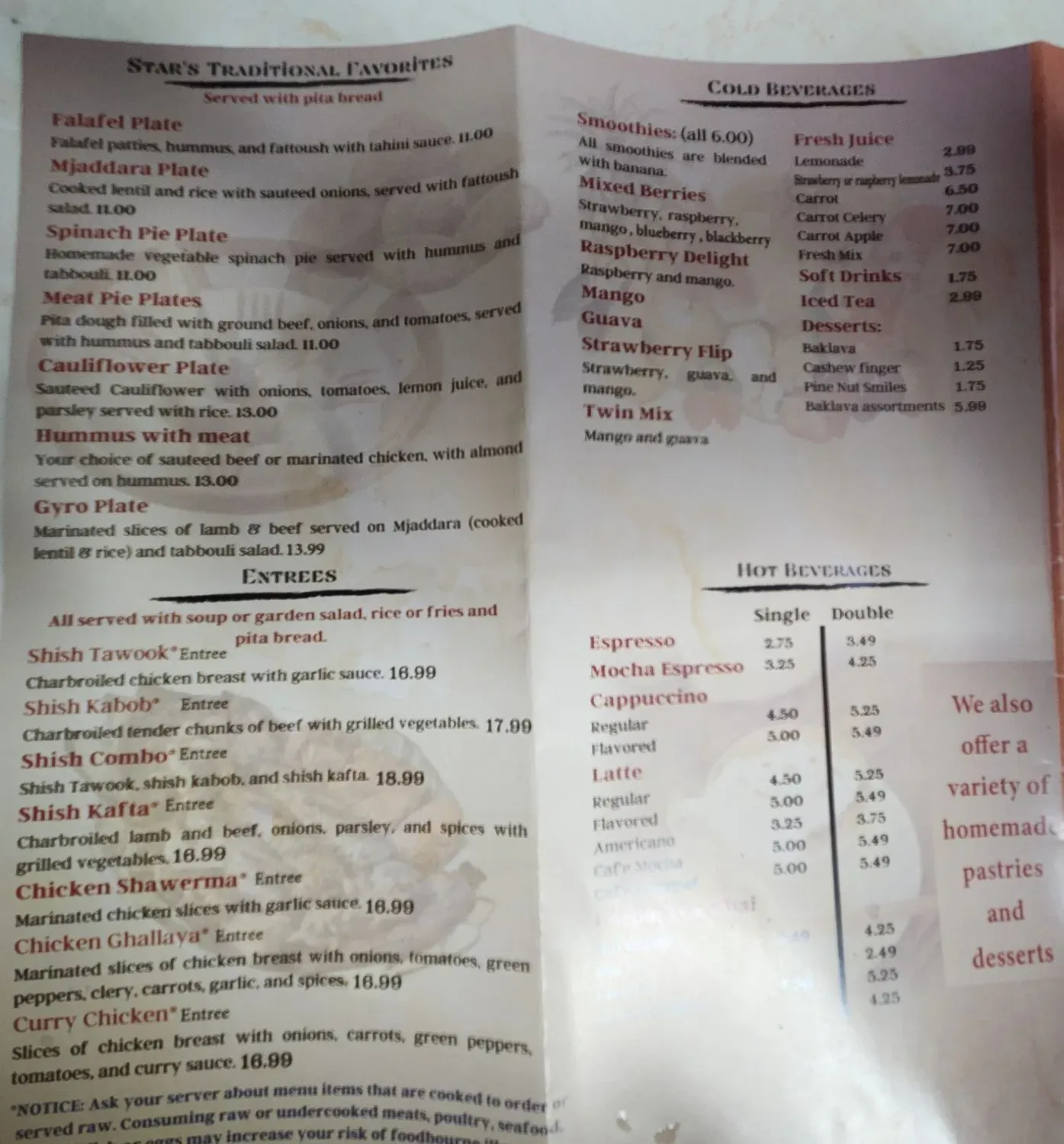 Menu 6