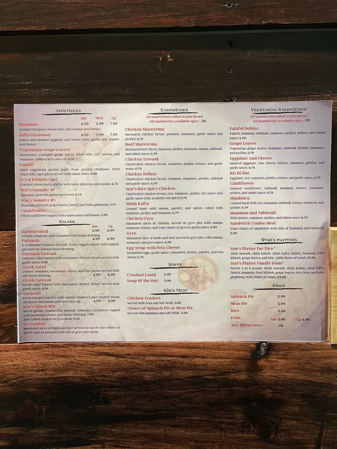 Menu 4