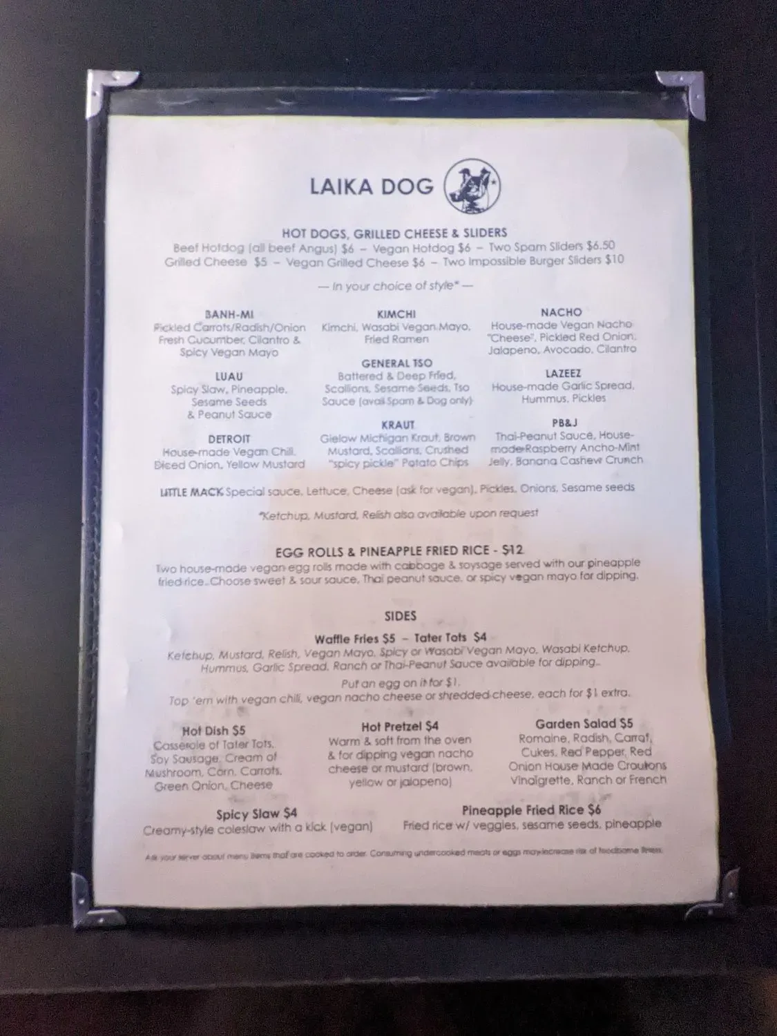 Menu 4