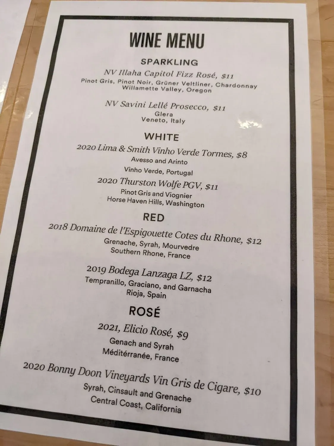 Menu 4