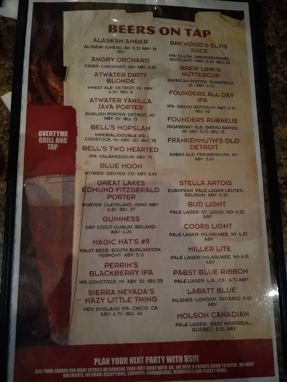 Menu 6