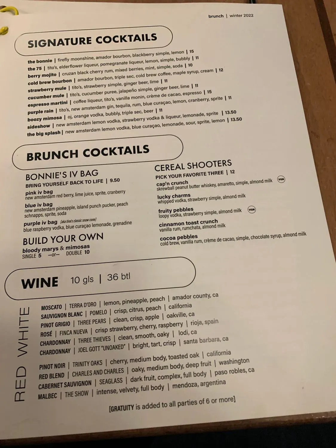 Menu 3