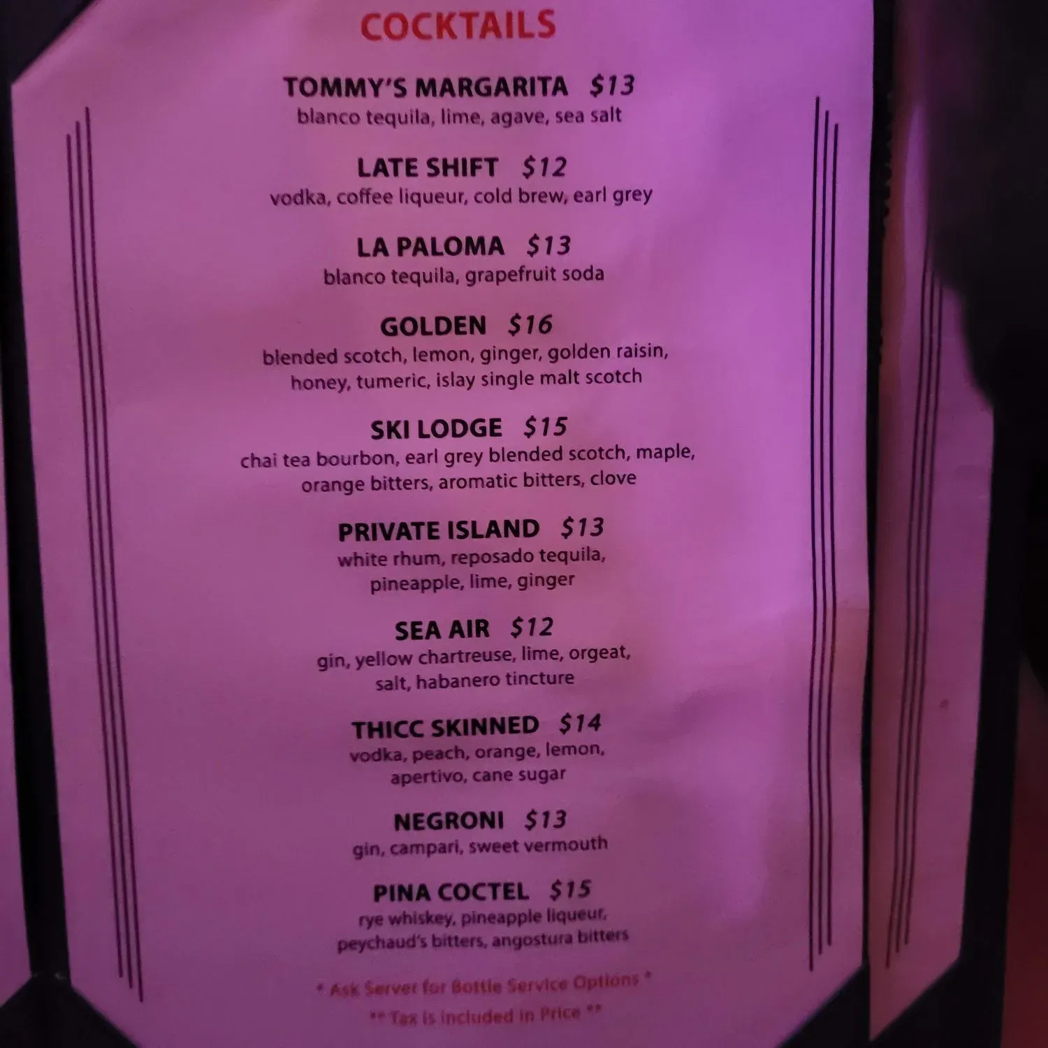 Menu 4