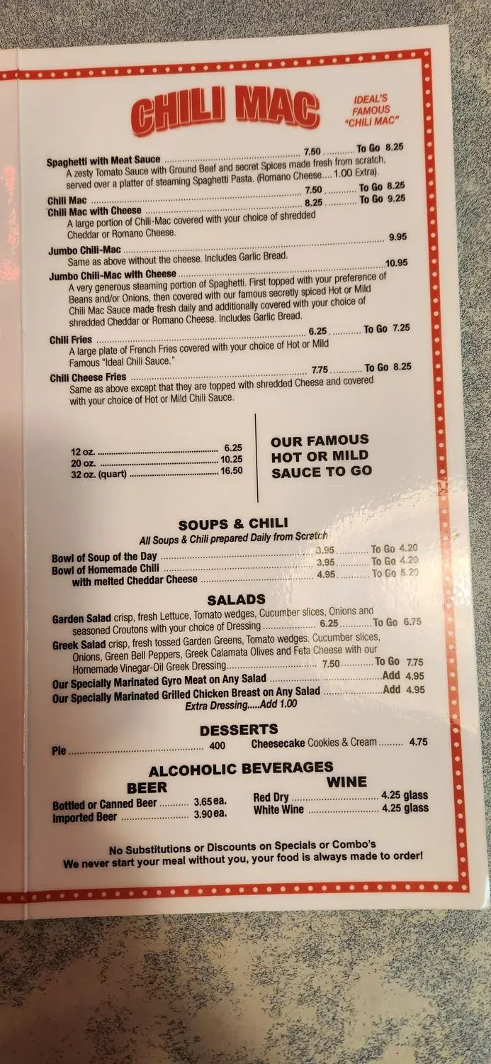 Menu 6