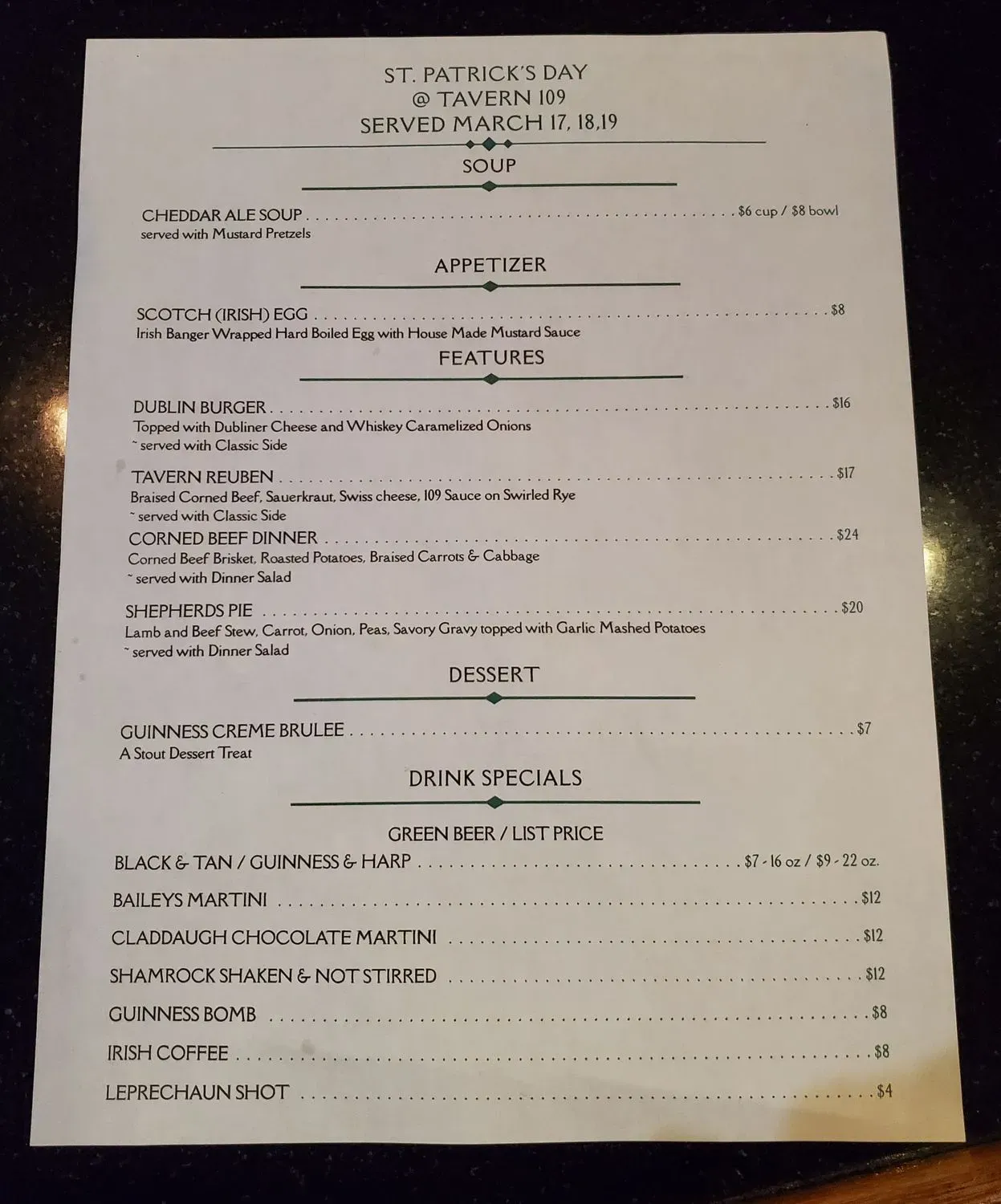 Menu 3