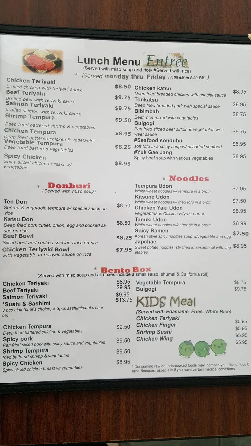 Menu 6