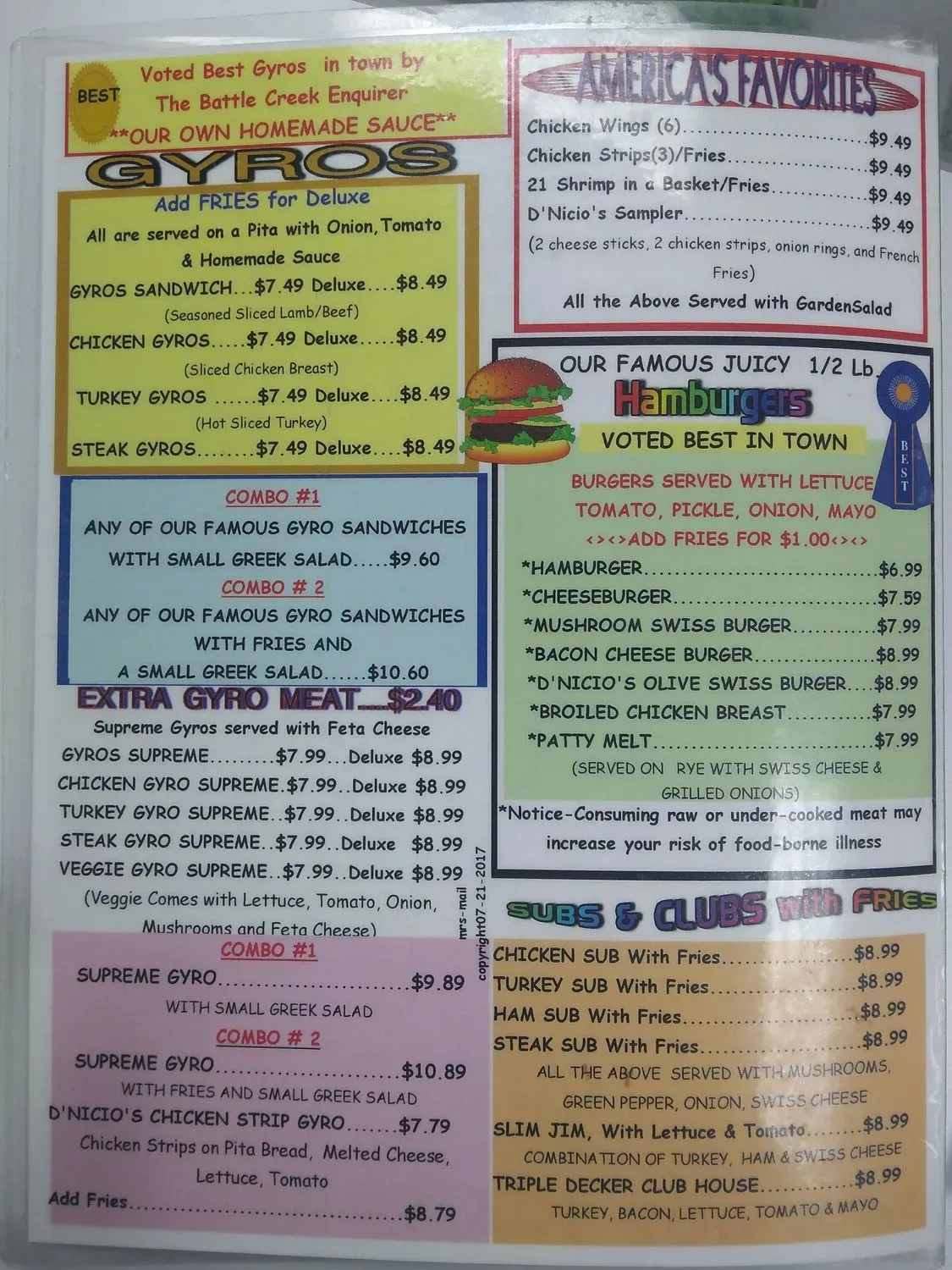 Menu 3