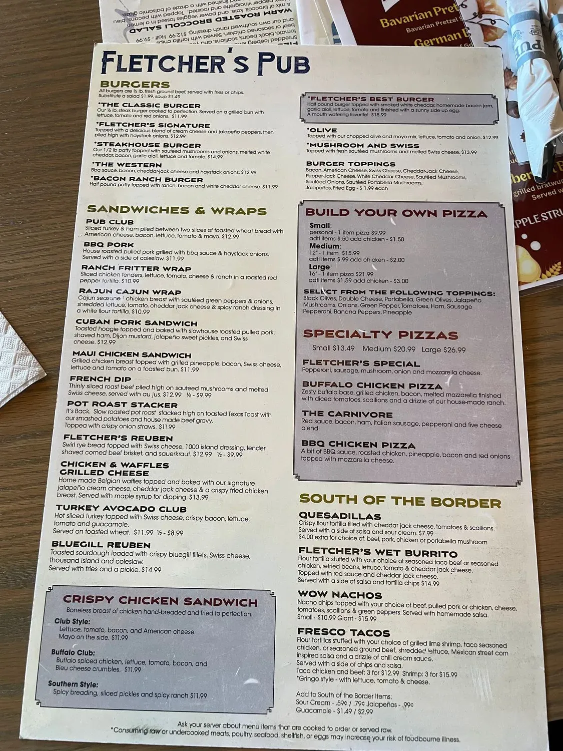 Menu 4