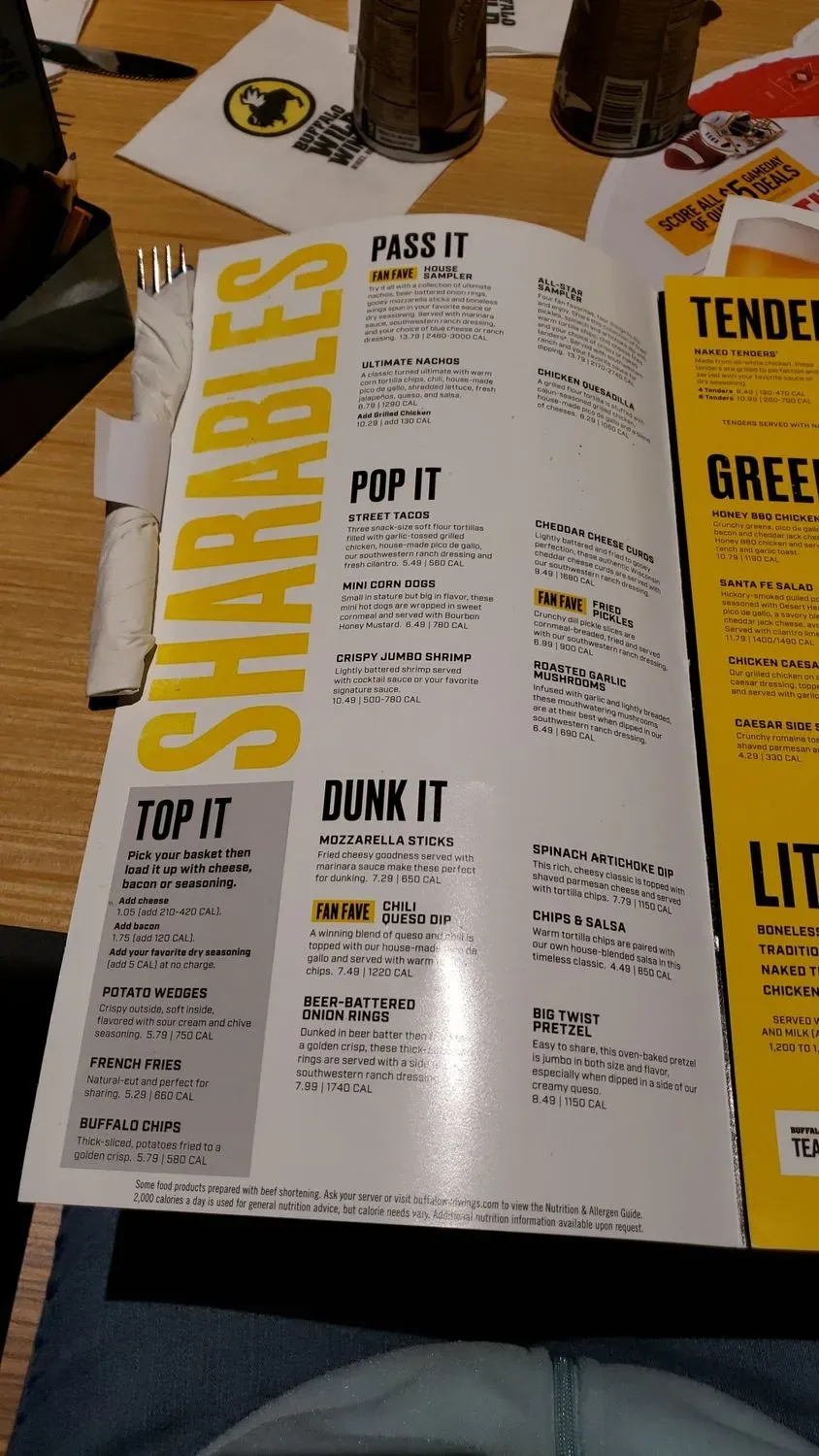 Menu 3