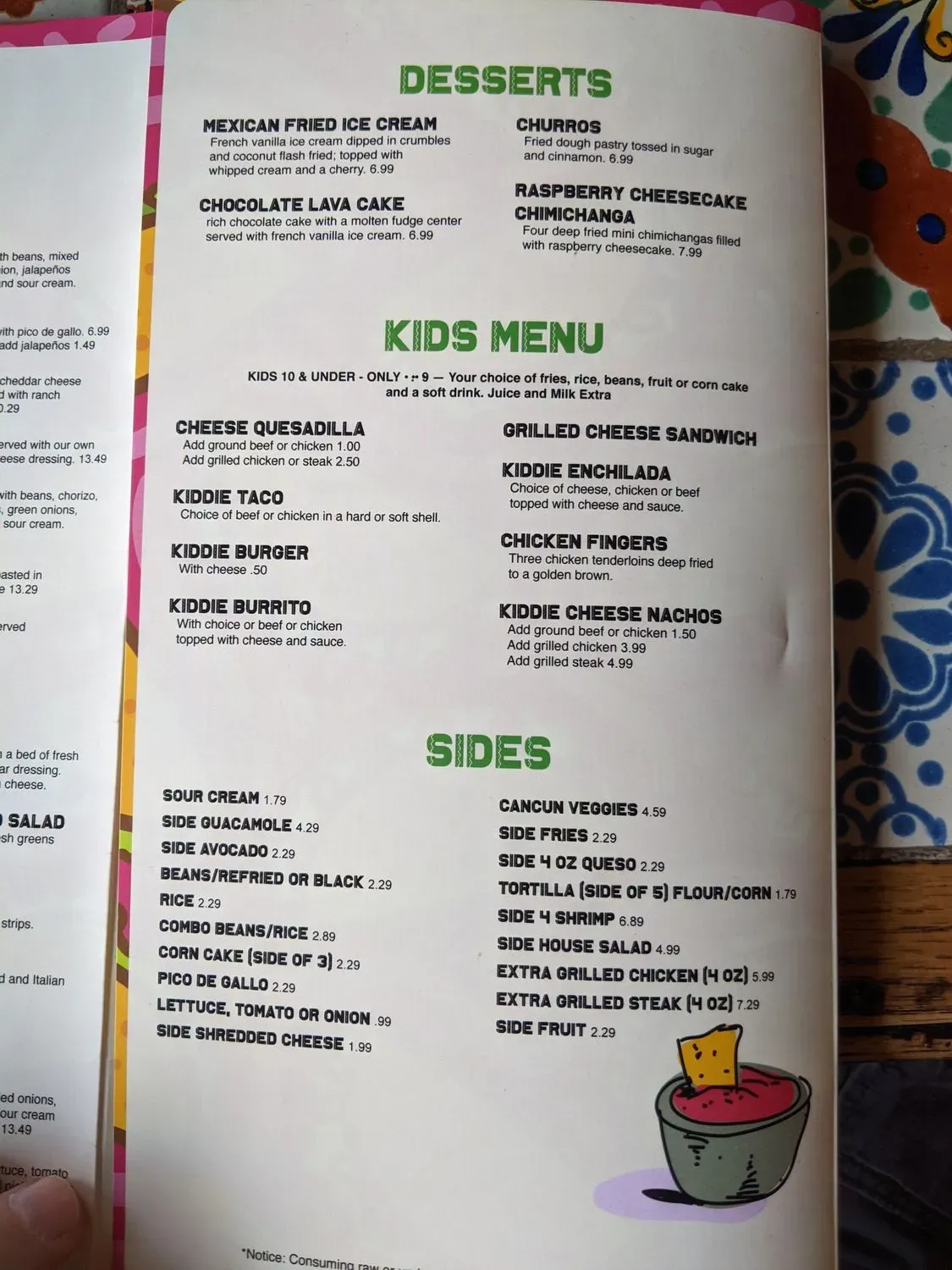 Menu 3