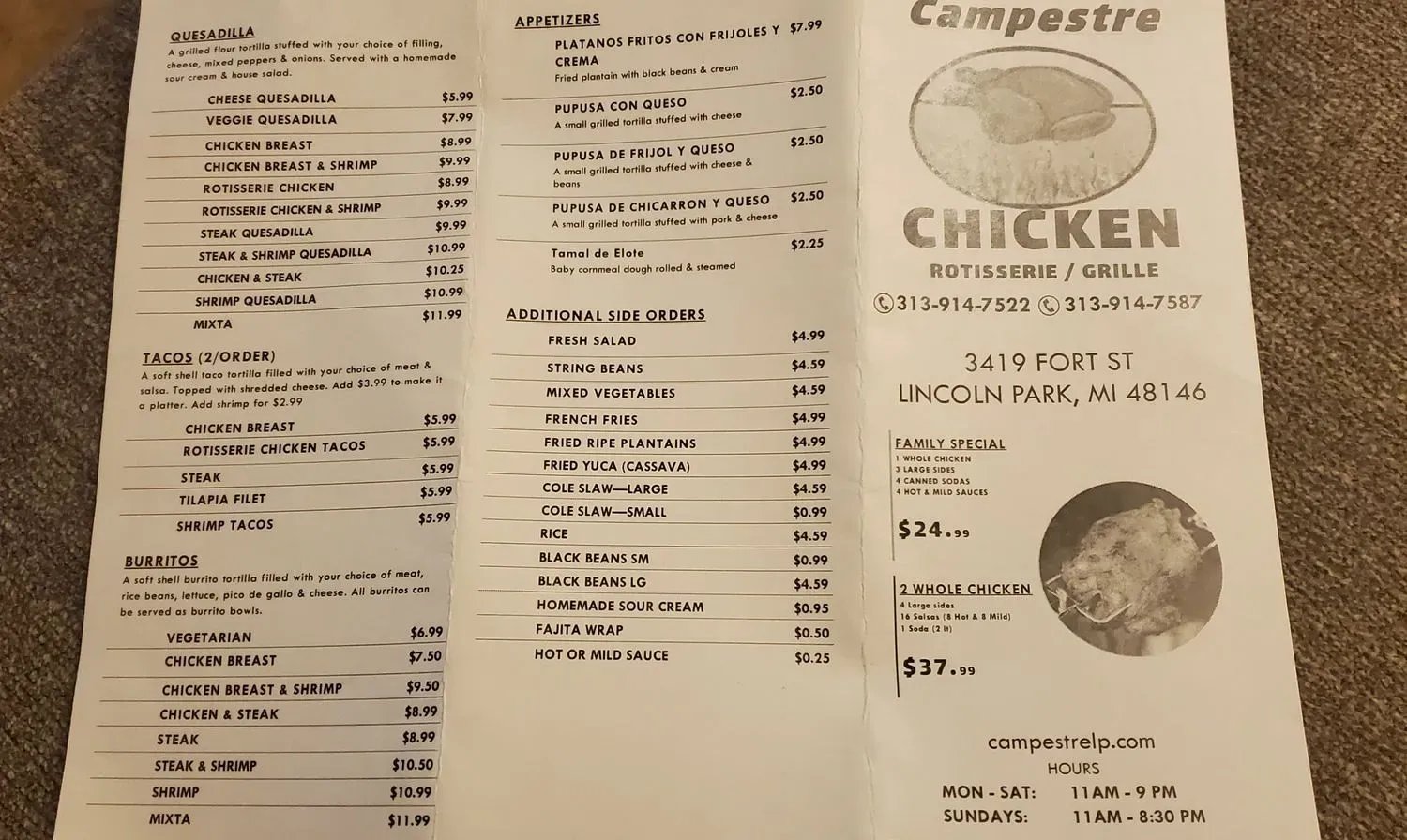 Menu 3