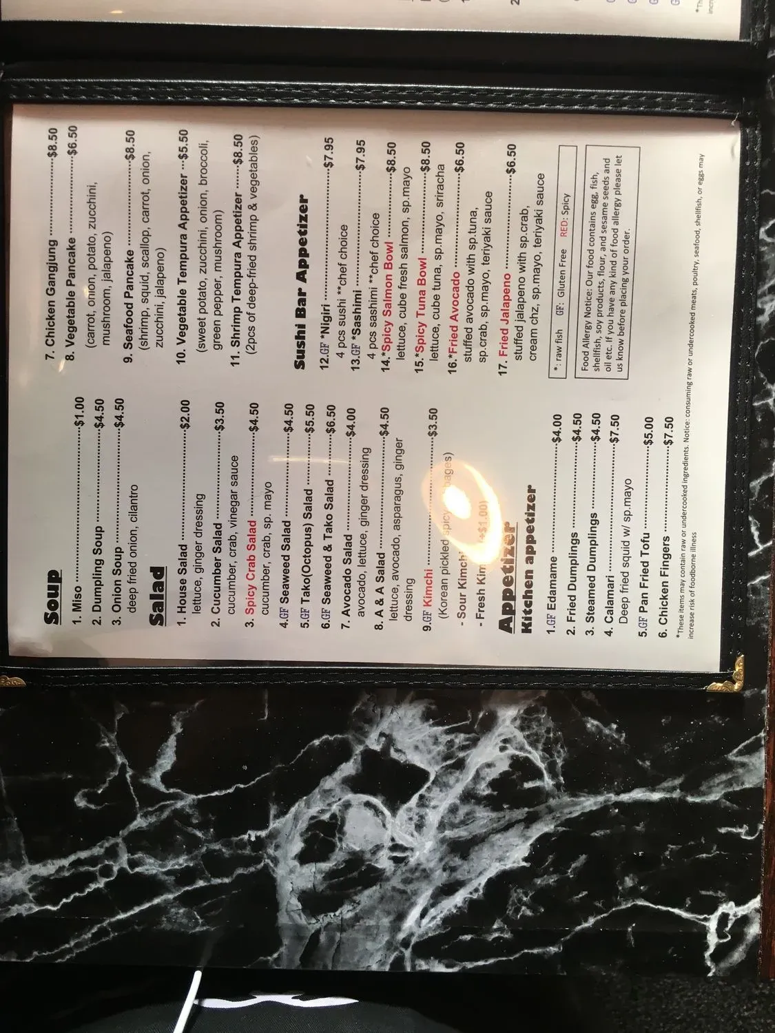 Menu 4